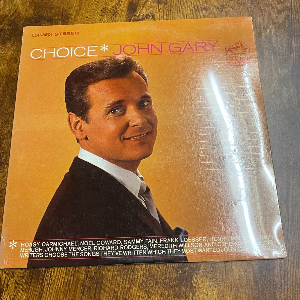 John Gary Choice 1966 RCA Victor LSP-3501 Jazz, Pop New Sealed